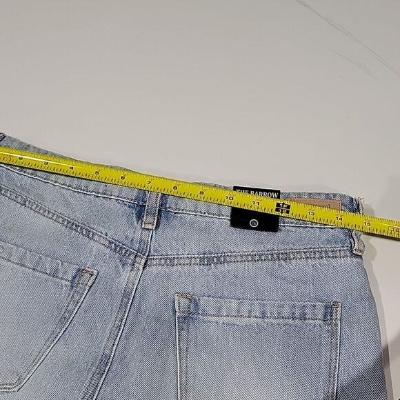 Blanknyc The Barrow Vintage High Rise Denim Short PINK Crochet Stitches SZ 26 B4 - Picture 9 of 12